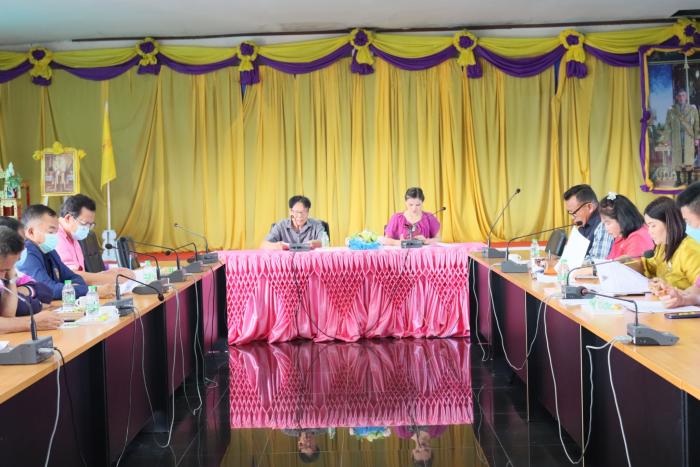 ประชุมคณะกรรมการขับเคลื่อนและเตรียมการทวนสอบโครงการถังขยะเปียก ลดโลกร้อน 